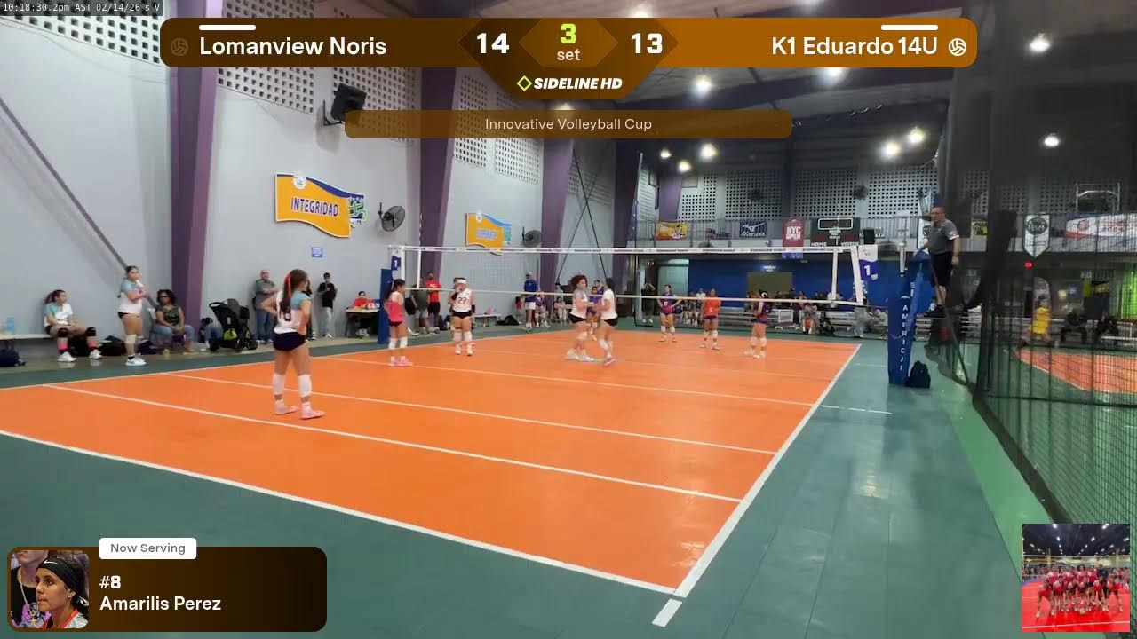 K1 Eduardo 14U vs. Lomanview Noris (2026.02.14)