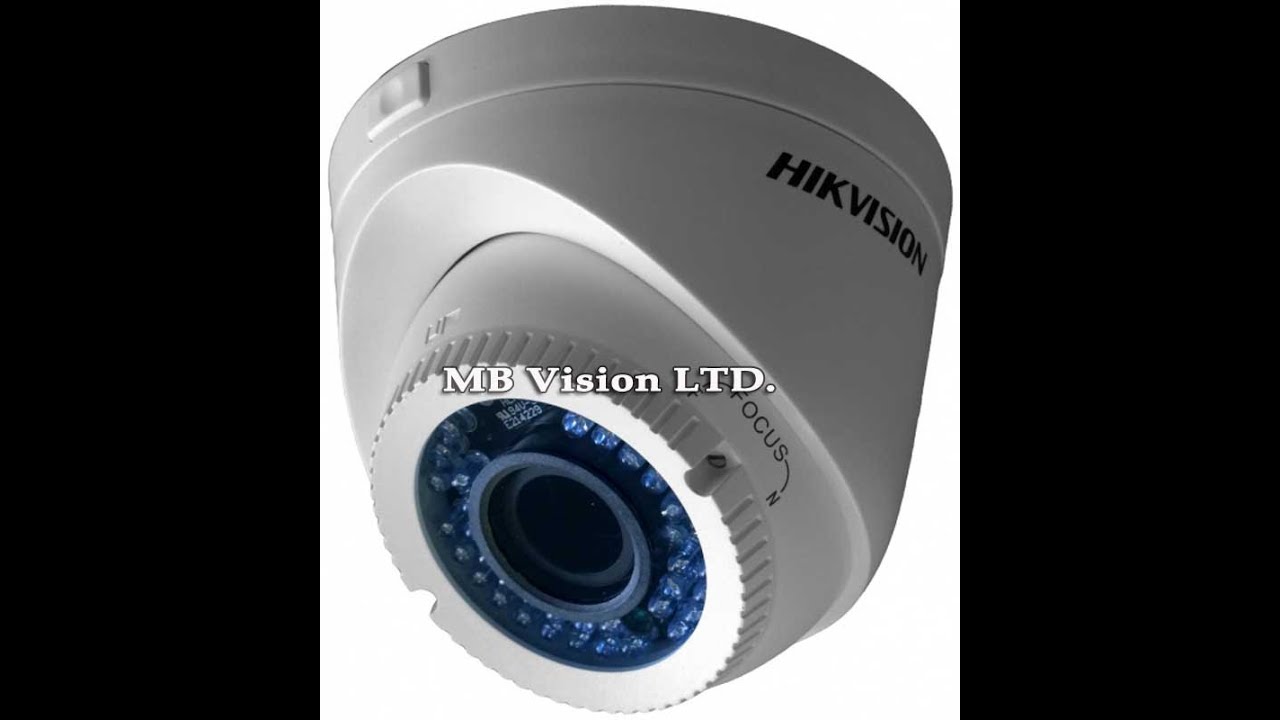 Demo of HD-TVI dome vario-focal camera Hikvision DS-2CE56C2T-VFIR3