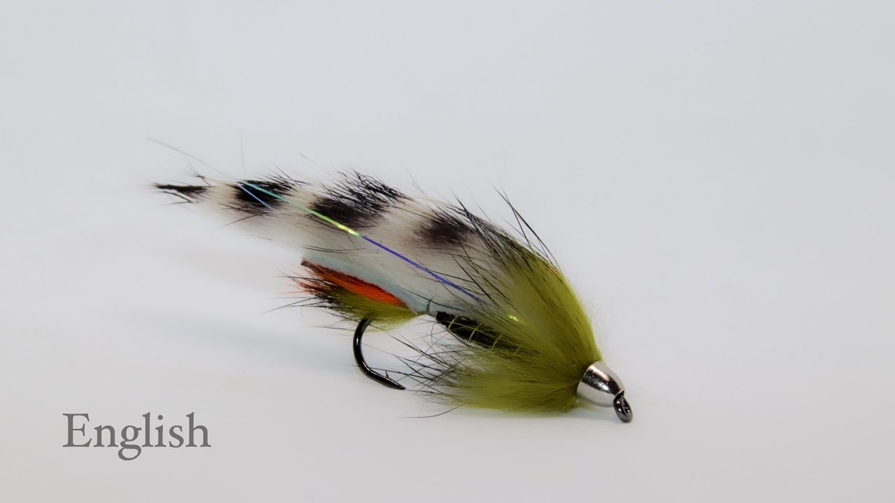 Black Ghost Zonker Olive - Fly Tying Tutorial
