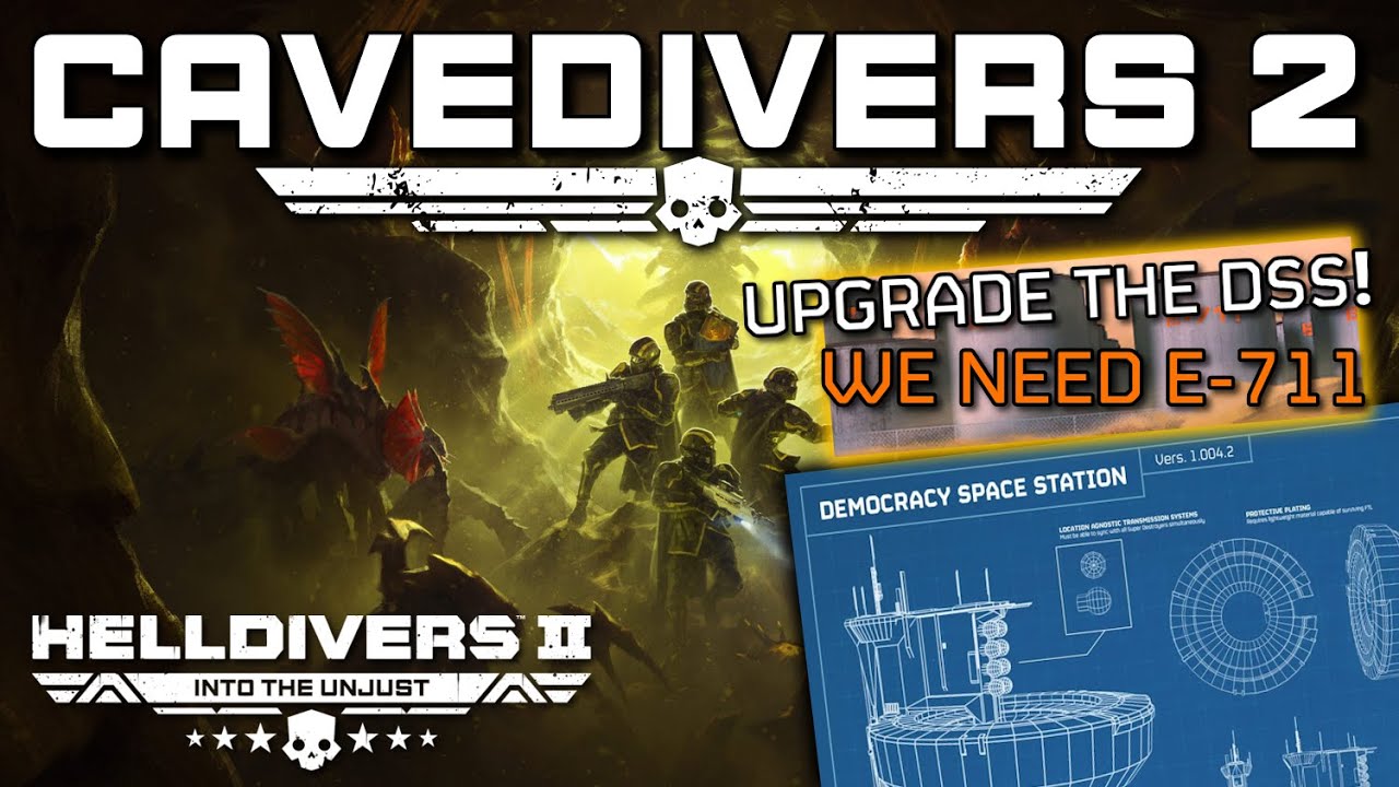 🔴 LIVE - CAVEDIVERS 2 - THE RETURN TO THE HIVE WORLDS! | Helldivers 2