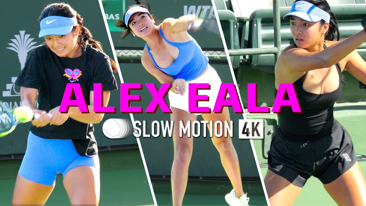 Just Alex Eala Slow motion&hellip; Can&rsquo;t Stop Watching (4K)