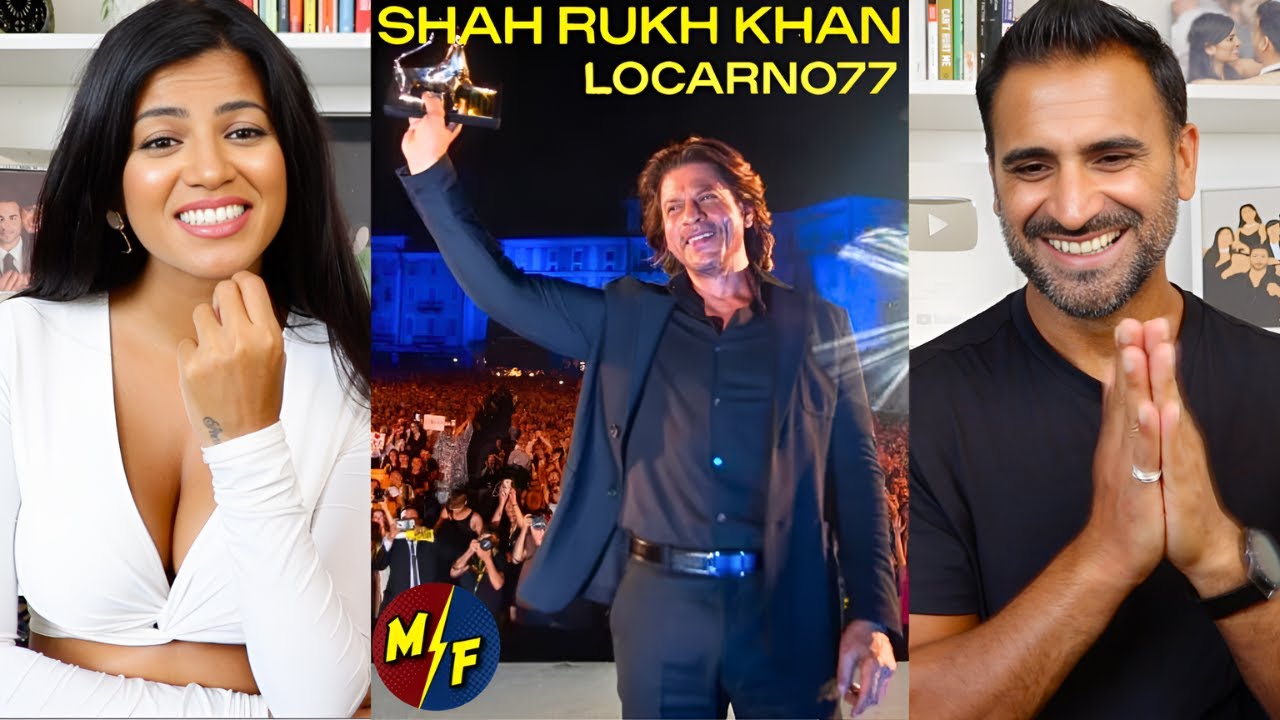 “This is very heavy” - Shah Rukh Khan Award Acceptance Speech at Locarno Film Festival - REACTION!!