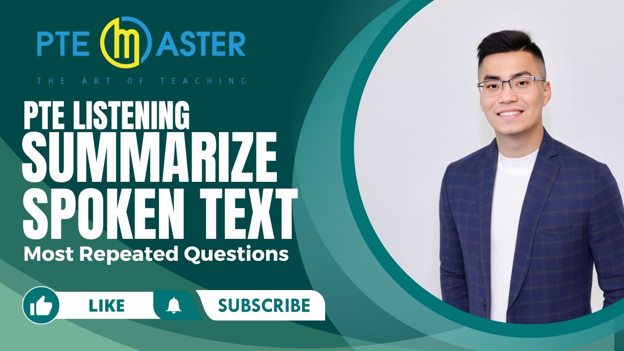 Most repeated PTE Listening Summarize Spoken Text questions 02/20-27/02/26