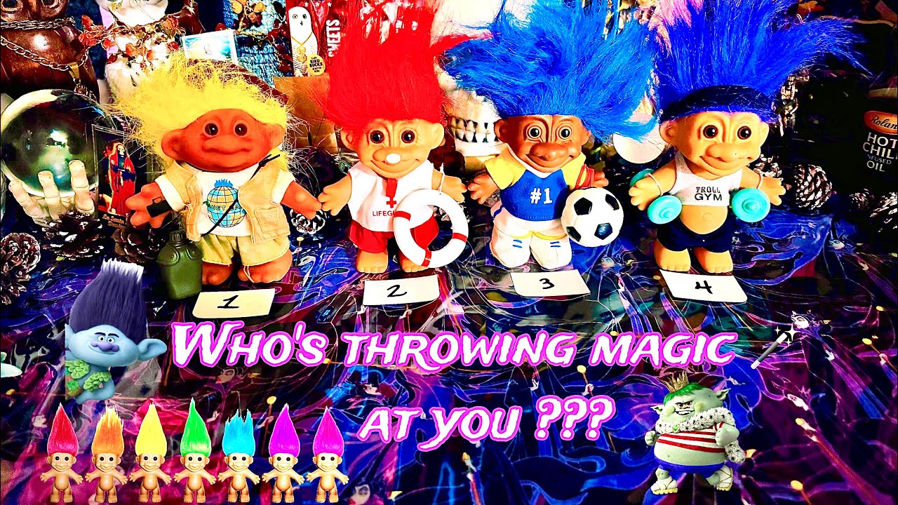 Pick a card who’s throwing magic 🪄 at you ???