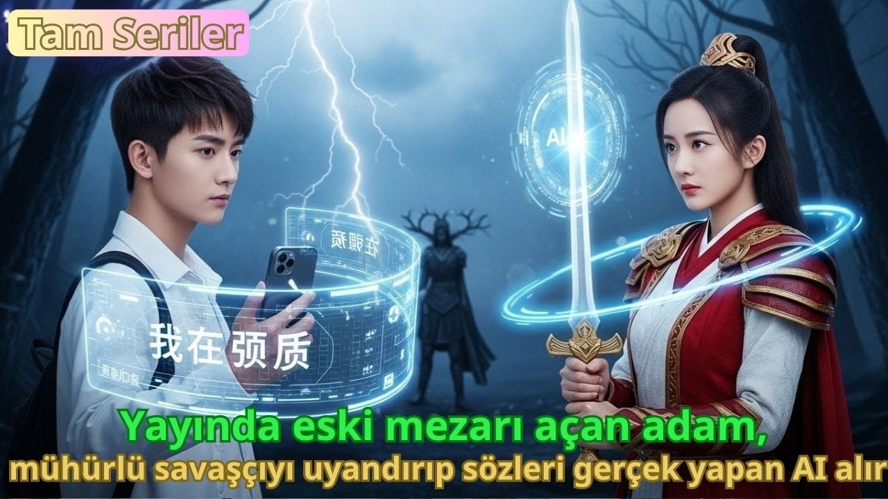 【TAM SERILER】Yayında eski mezarı a&ccedil;an adam, m&uuml;h&uuml;rl&uuml; savaş&ccedil;ıyı uyandırıp s&ouml;zleri ger&ccedil;ek yapan AI alır
