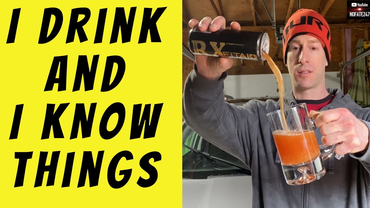 Stay Calm and Drink | RX FitAid and Focus Aid Review | Energy Drink Review