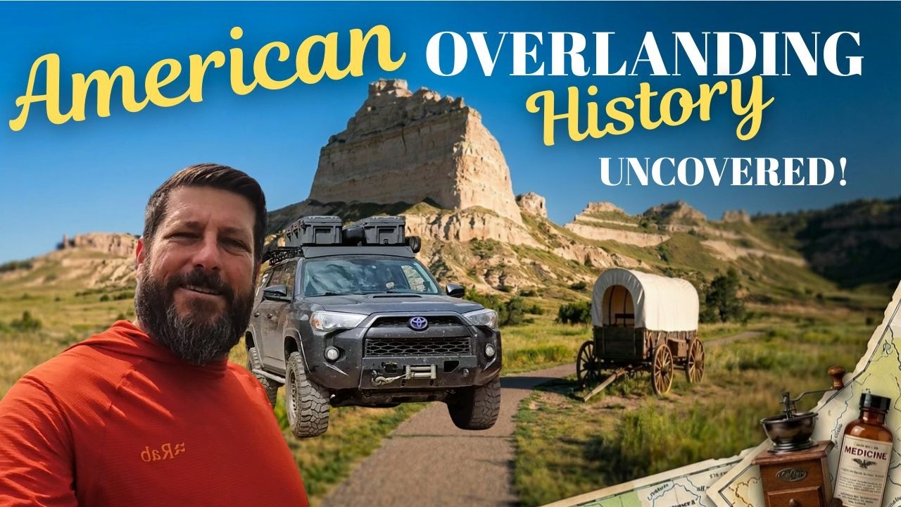 История американских автопутешествий: путешествие по первоначальным западным тропам в районе Скот...