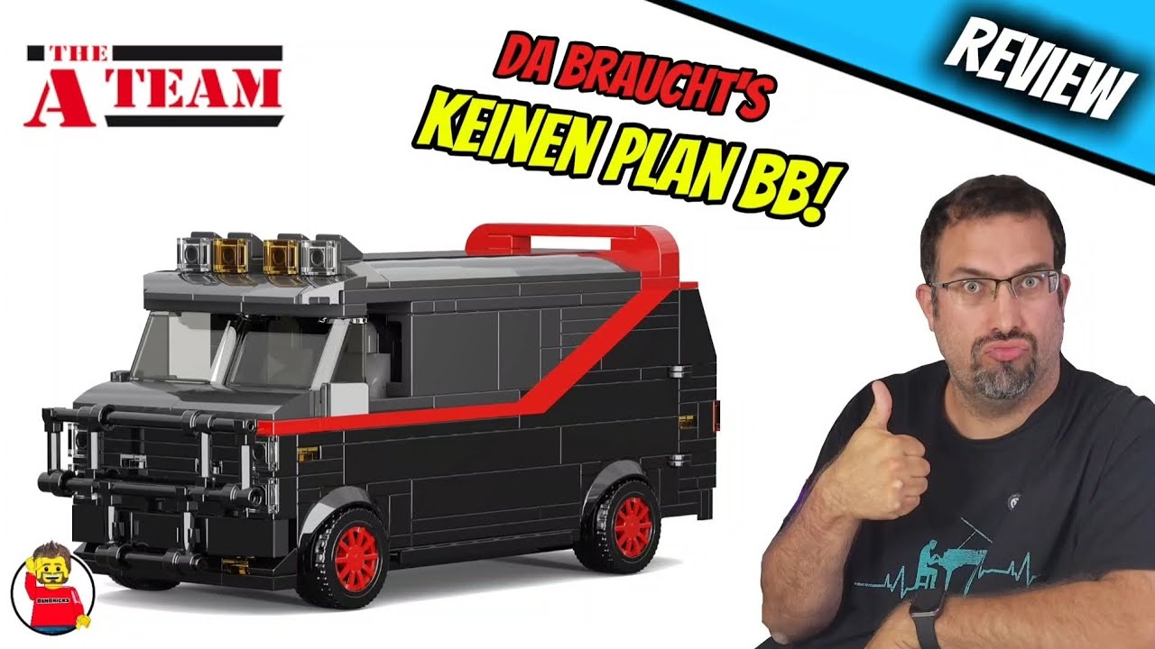 Eines der BESTEN 8-wide Fahrzeuge aus Klemmbausteinen!? 🚐🥰 | VONADO A-Team Van | F-C9915 🇩🇪