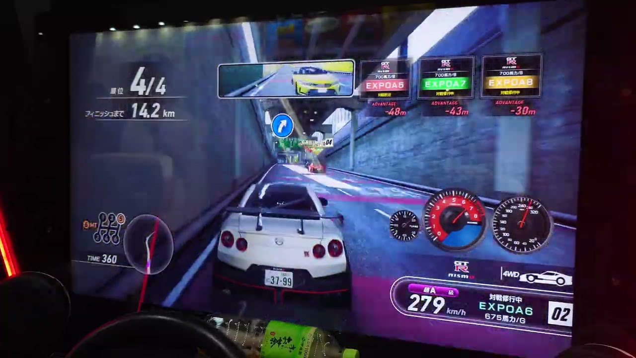 【Expo】湾岸ミッドナイトスピードイグニッション バージョン3?? 乱入対戦 【挙動にストレスが減りました仕様】