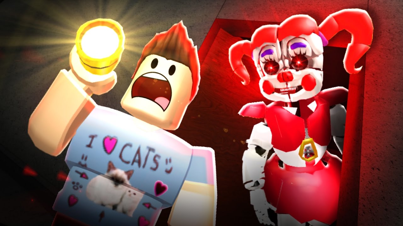 IT'S HER!! - FNAF SISTER LOCATION IN ROBLOX