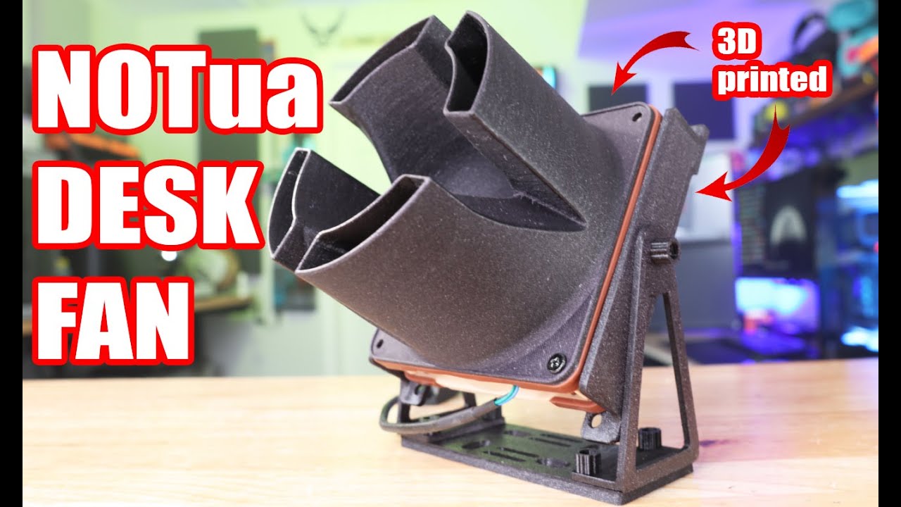 Noctua's Amazing Desk Fan Is Too Expensive—But I Made It Affordable with 3D Printing!