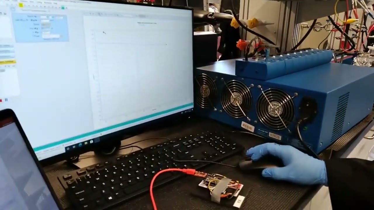 Wearable Energy Storage with MXene Textile Supercapacitors for Real World Use - Temperature Data