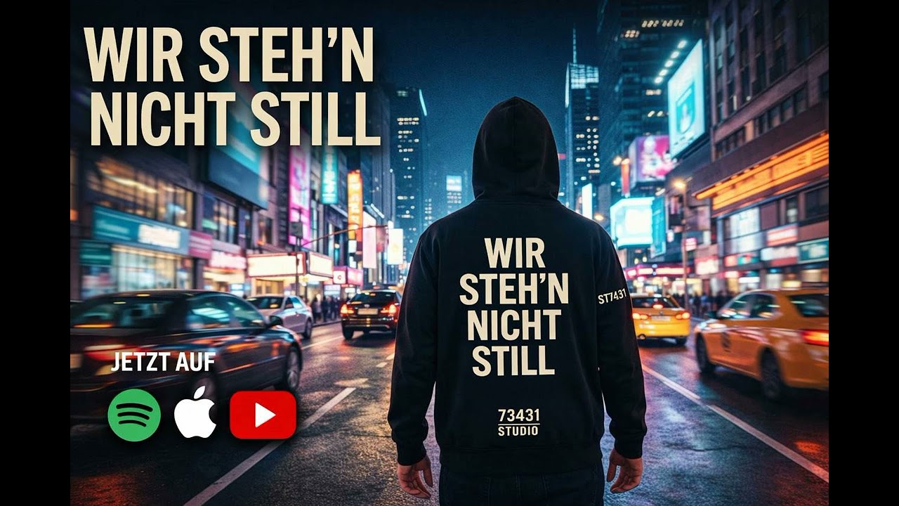 Wir steh’n nicht still | Epischer Deutschrap / Trap | Studio73431 2026