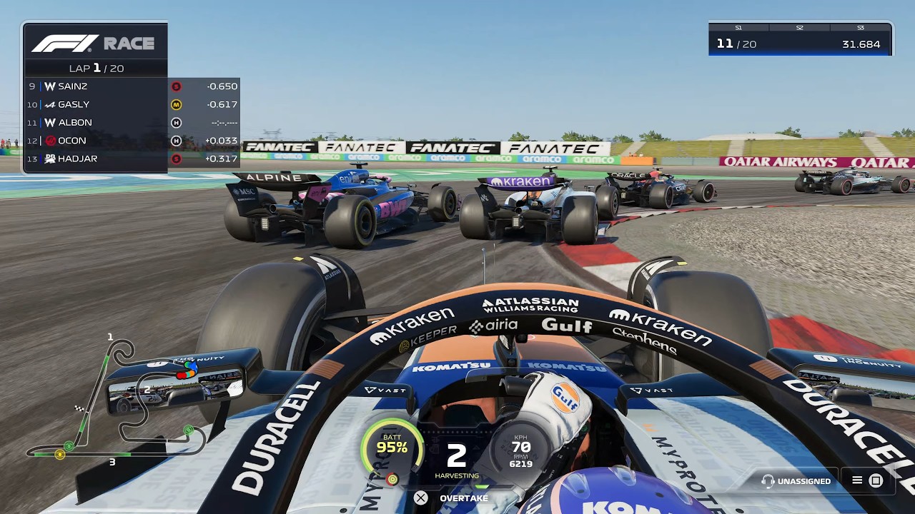 F1 25 | Shanghai | Williams FW47 | Albon