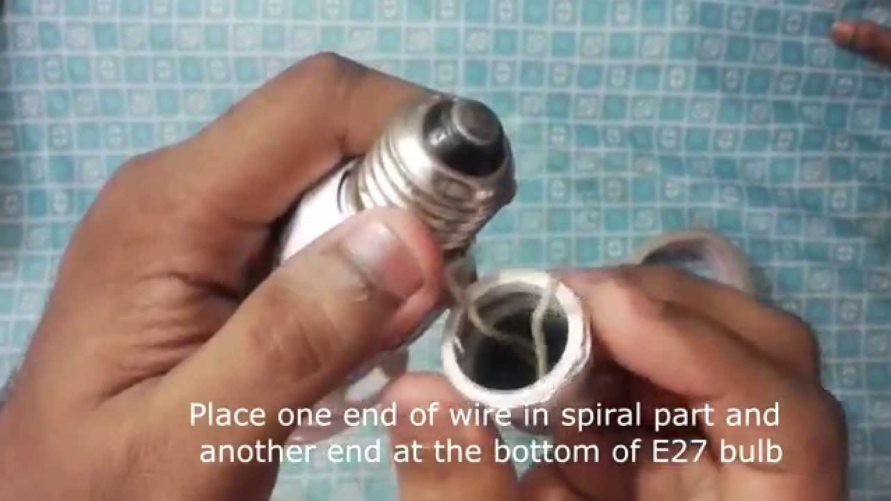 How to convert E27 to B22 bulb at home (Official)