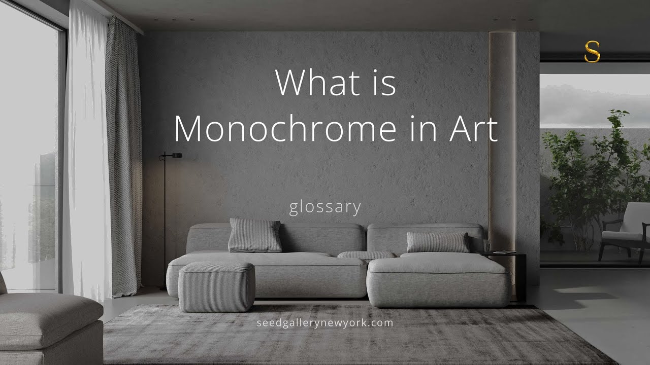 What is Monochrome in Art | Seed Gallery #art #arteducation #artist
