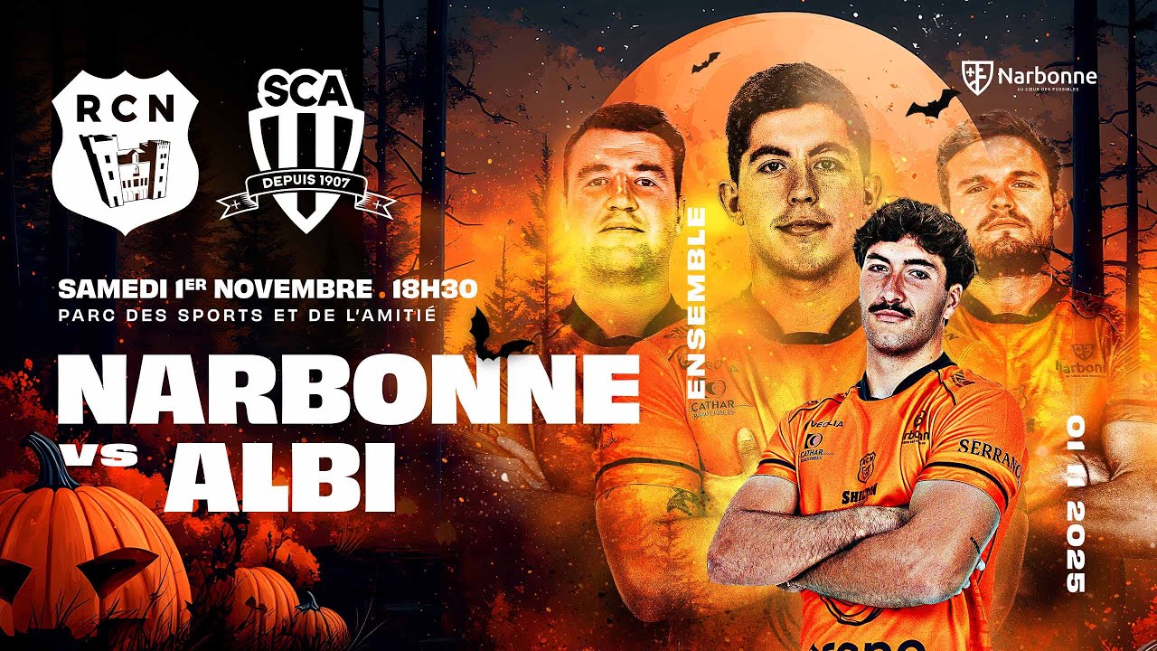 Championnat #Nationale1 : RC Narbonnais / SC Albi