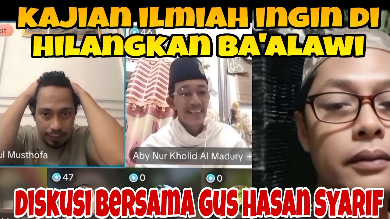 BA'ALAWI INGIN MENGHILANGKAN KAJIAN ILMIAH TENTANG NASABNYA‼️ DISKUSI NASAB BA'ALAWI 