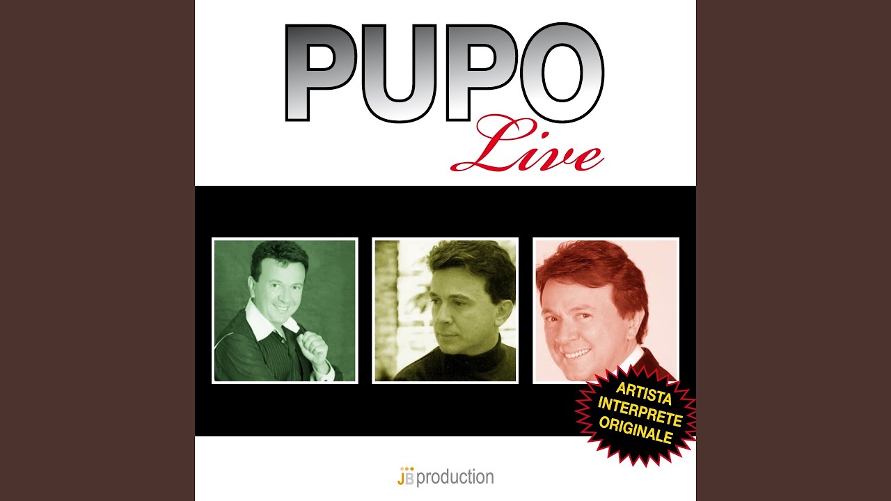 Pupo live medley: lo devo solo a te / Ciao / Cosa farai / Firenze s.Maria novella / Un amore...