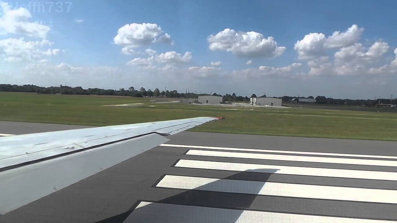 Allegiant Air MD-83 Takeoff from Orlando-Sanford [GREAT ENGINE SOUND!!]