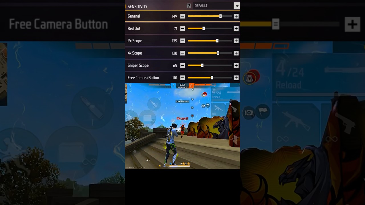 Free Fire Headshot setting 2026 ⚡ Best Sensitivity Settings ⚙️| Sensitivity + Hud Settings Free Fire