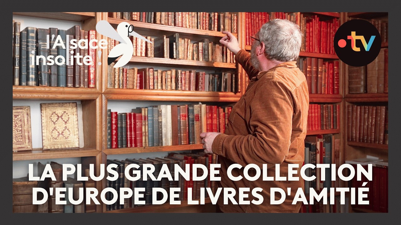 Insolite : la plus grande collection d'Europe de livres d'amitié