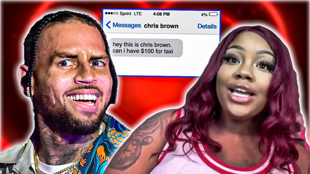 Delusional Girl Gets Catfished By Scammer Claiming To Be Chris Brown...