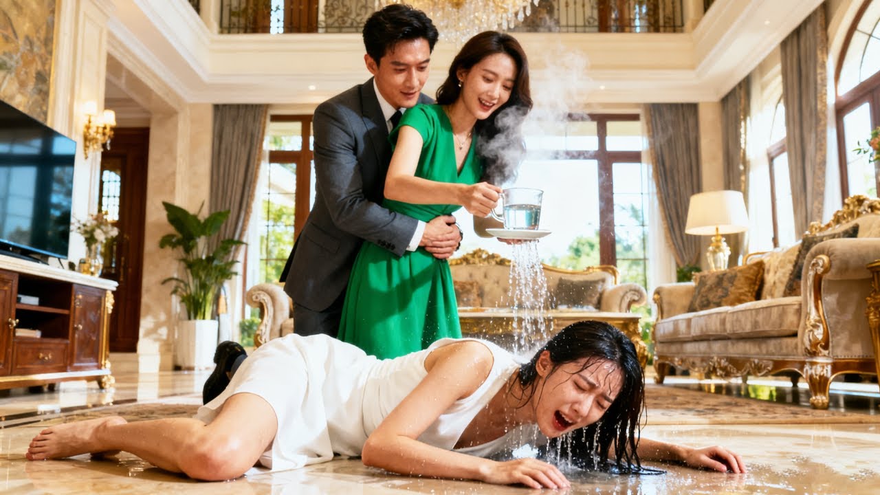 丈夫携小三泼100℃沸水在妻子脸上，她扯下伪装，亮出全球首富千金身份，他们吓瘫跪地求死。#短劇 #drama #chinesedrama #大陆剧 #復仇