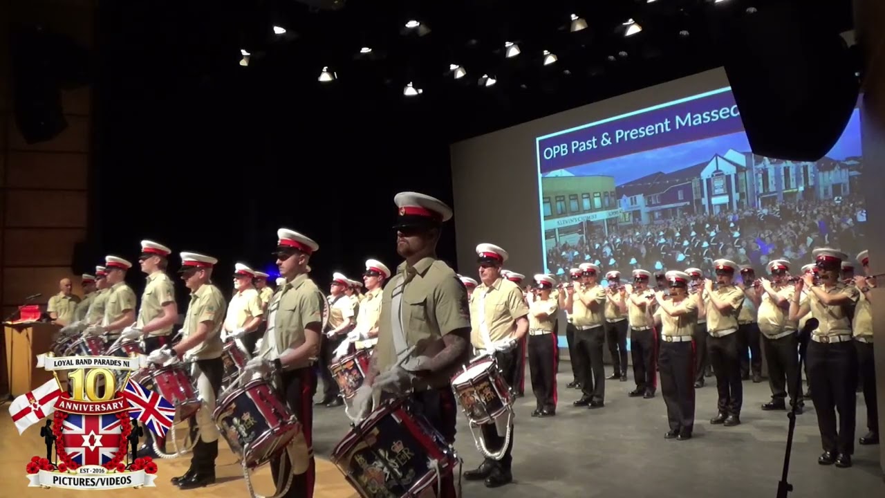 OPB Past & Present Massed Band (3) @ Omagh Protestant Boys FB 50th Anniversary Concert 2026