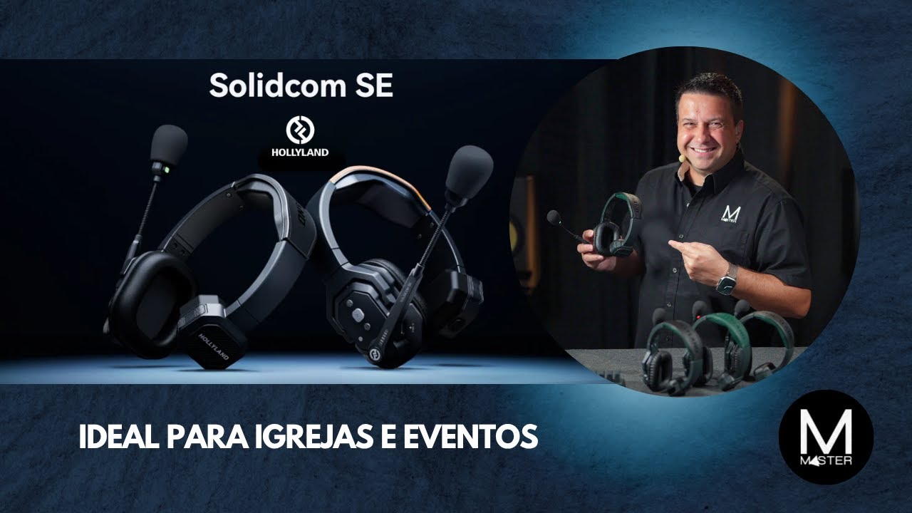 Hollyland Solidcom SE PRO: O Melhor Intercom para Igrejas e Eventos? (Unboxing) • MasterCursos.Pro