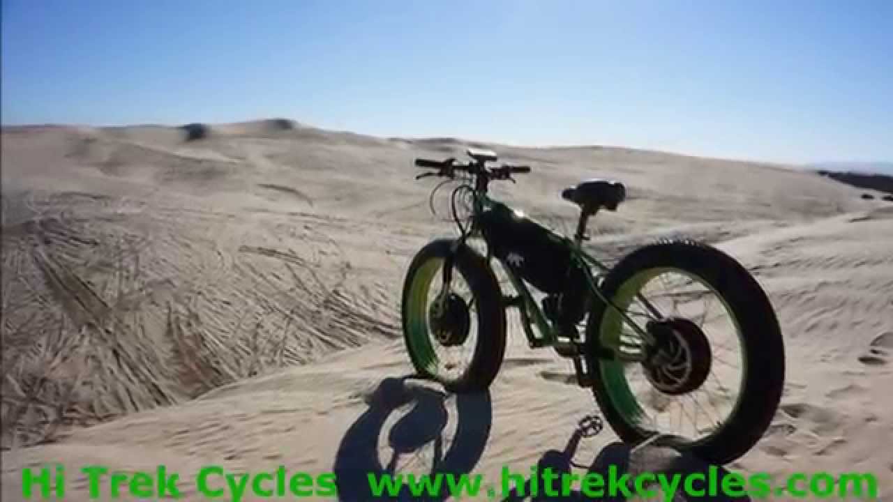10000w Fat Bike BIGFOOT Tearing Up Pismo Beach California
