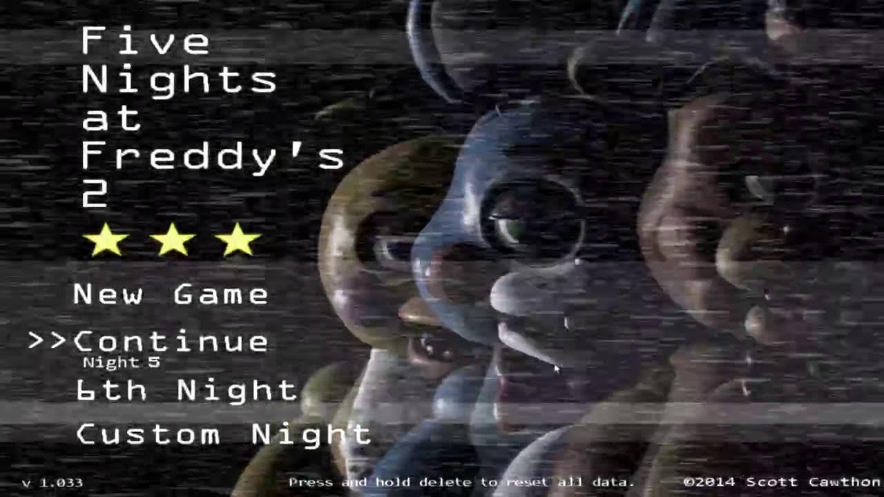 A Quick Morning FNaF 2 Livestream (Custom Night Round 3)