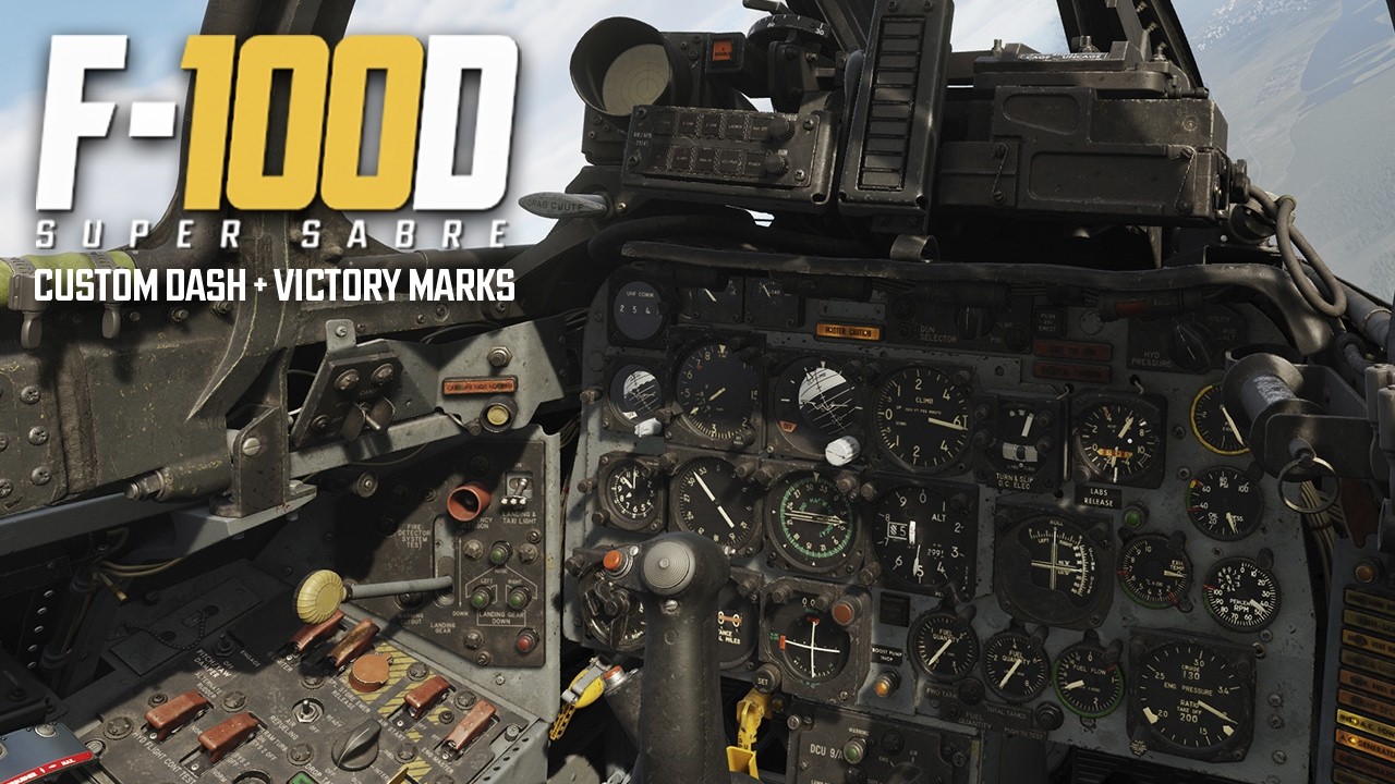 DCS F-100D: Customization Options