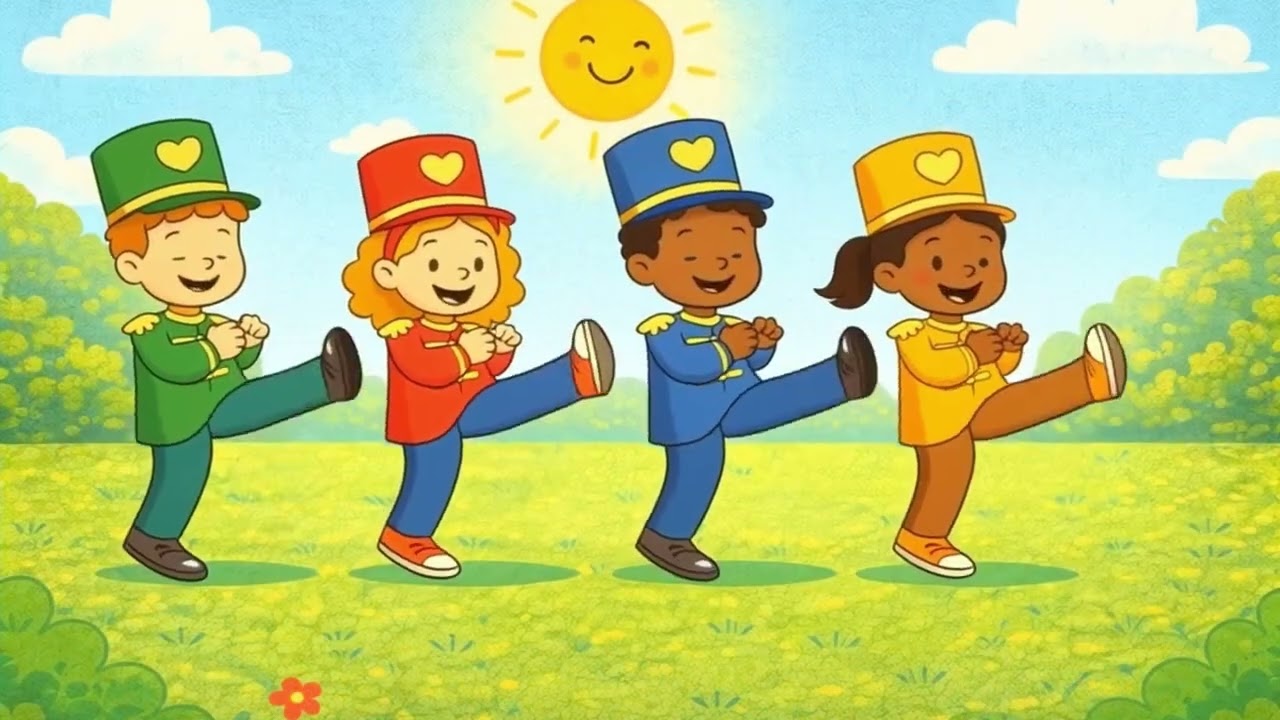 Marcha Soldadinho de Jesus | Amiguinhos de Jesus | Música Infantil Gospel Animada