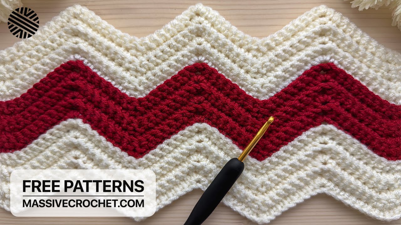SUPER EASY Crochet Pattern for Beginners (1 ROW REP)! ⚡️🎁 CHARMING Crochet Stitch for Baby Blanket