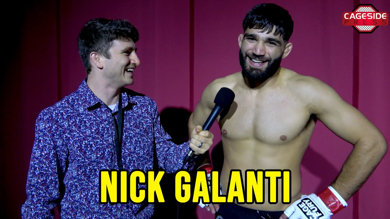 Nick Galanti Jumps The Gilly At CFFC 142 For The Submission WIN