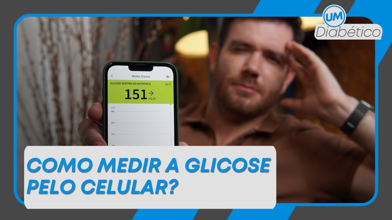 COMO MEDIR A GLICOSE PELO CELULAR? | Tom Bueno
