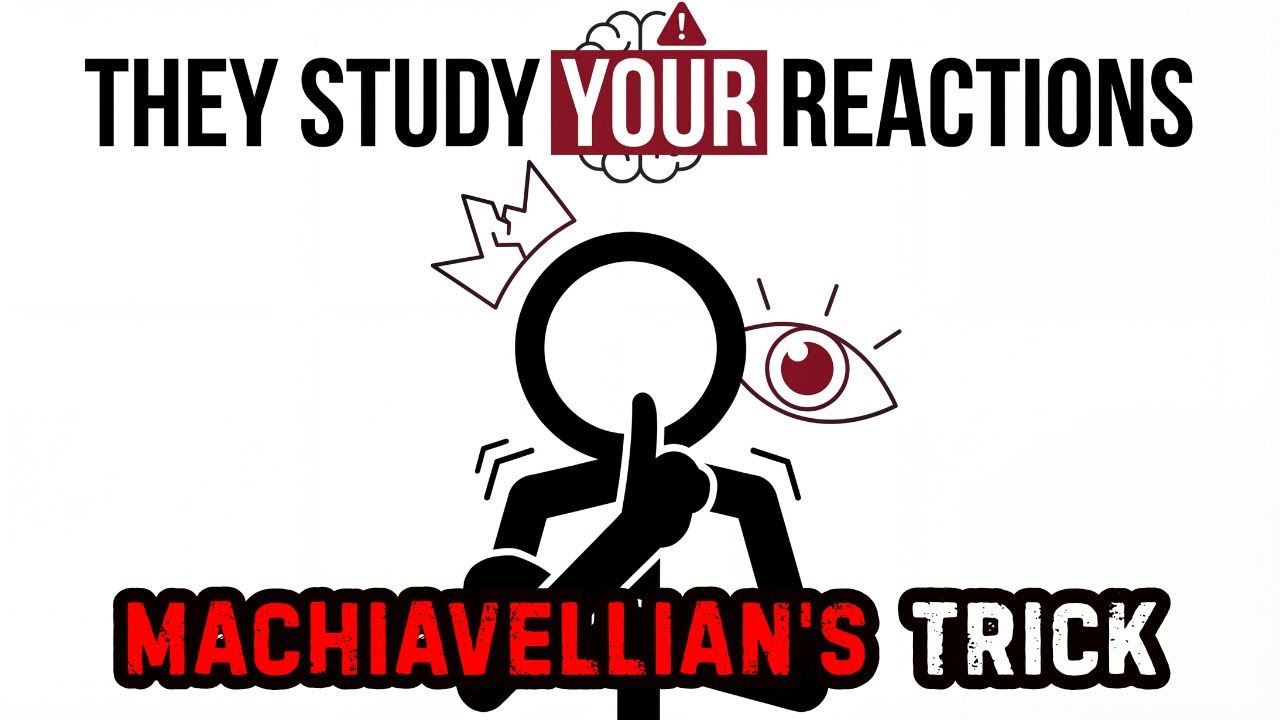 NEVER Show Weakness Around THEM | The Silent POWER Move | Machiavellian's Trick