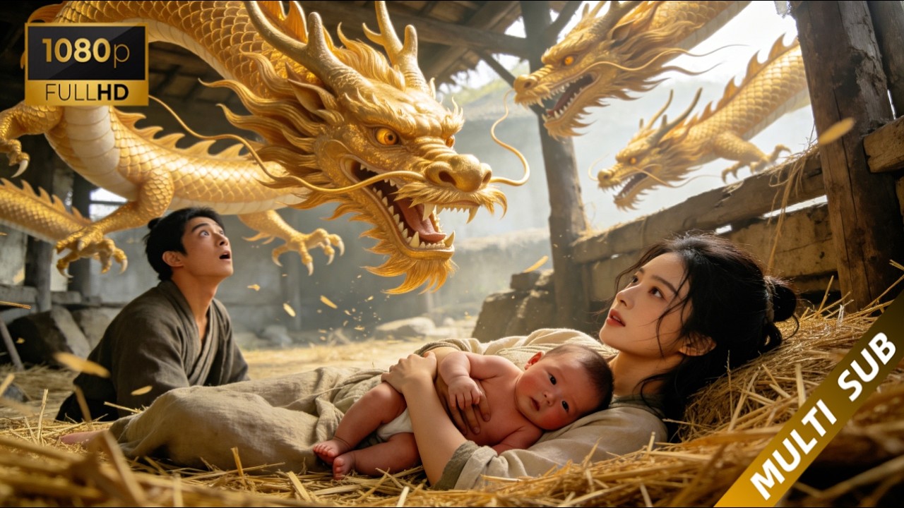 【Movie】金龍纏身的嬰兒隱藏驚天秘密！ 18年後一統天下成為九五至尊，震驚江湖！#chinesedrama #海陆  #中国电视剧 #kungfu