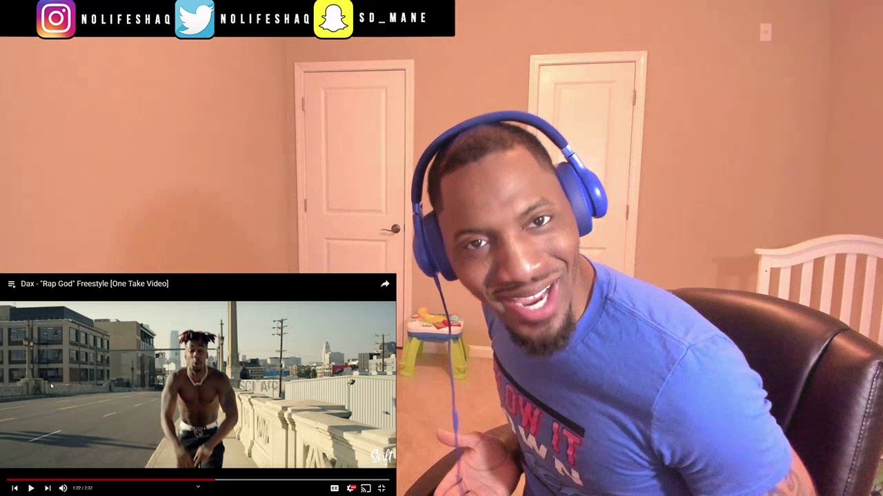 YOOOO! He gave Eminem his number! | Dax - 