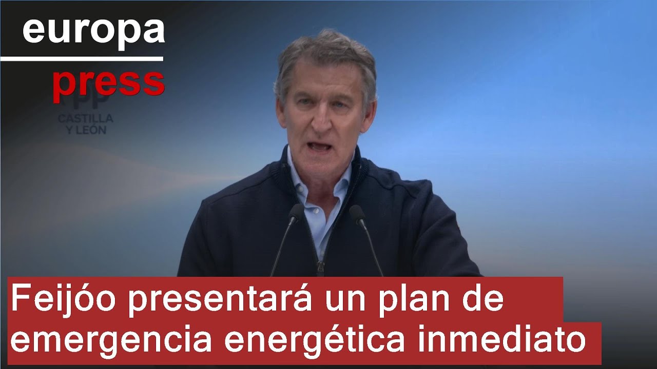 Feijóo anuncia que presentará de forma 