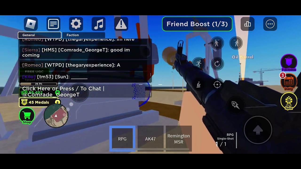 Part 3 of War thunder but Roblox (the great frogman&rsquo;s return)