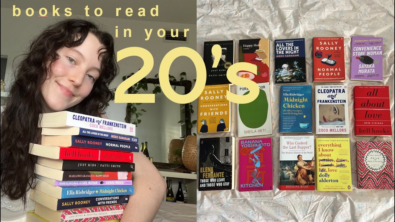 20 books to read in your twenties !!