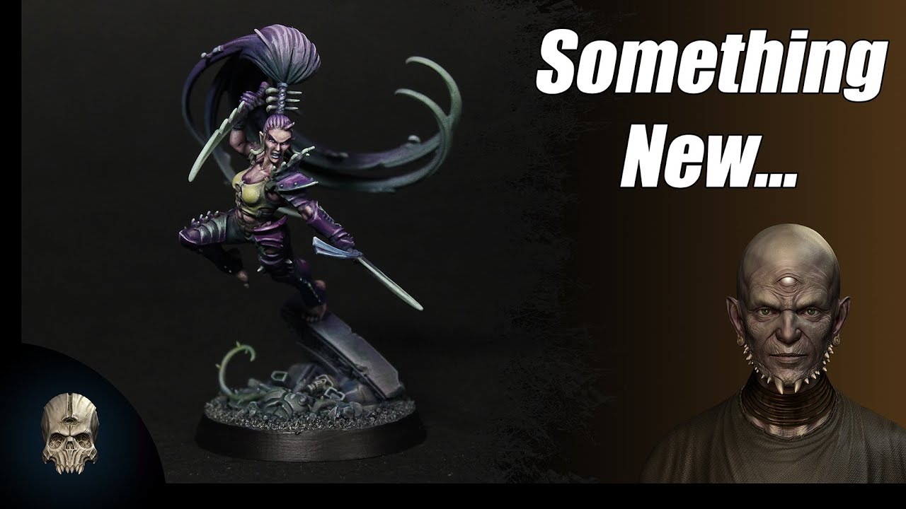 In the Hobby: Painting Lelith Hesperax My First Elf Ever! Discussing New Hobby Experiences