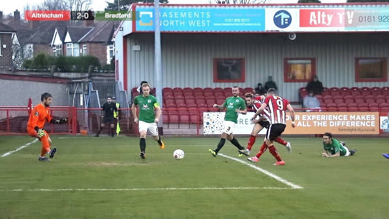 Altrincham Vs Bradford (Park Avenue) 24/11/2018
