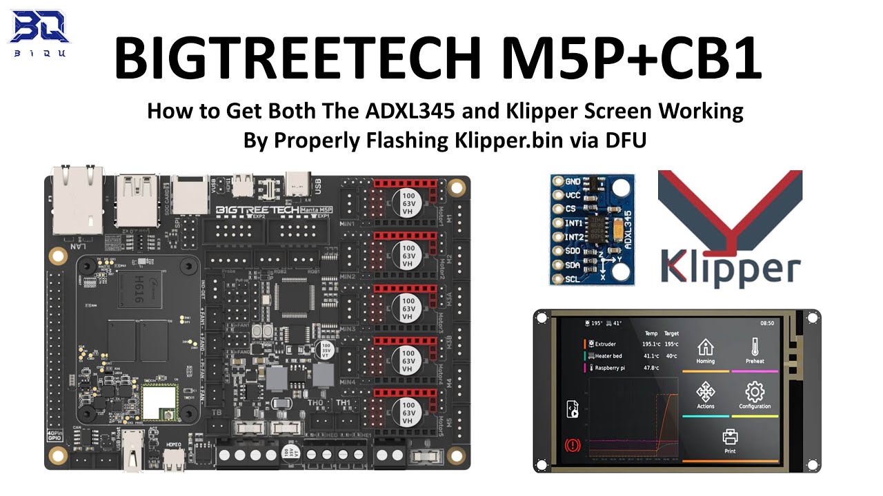 How to Install Mainsail Klipper on the Manta M5P+CB1 using DFU to Flash Klipper.bin 2024 Edition
