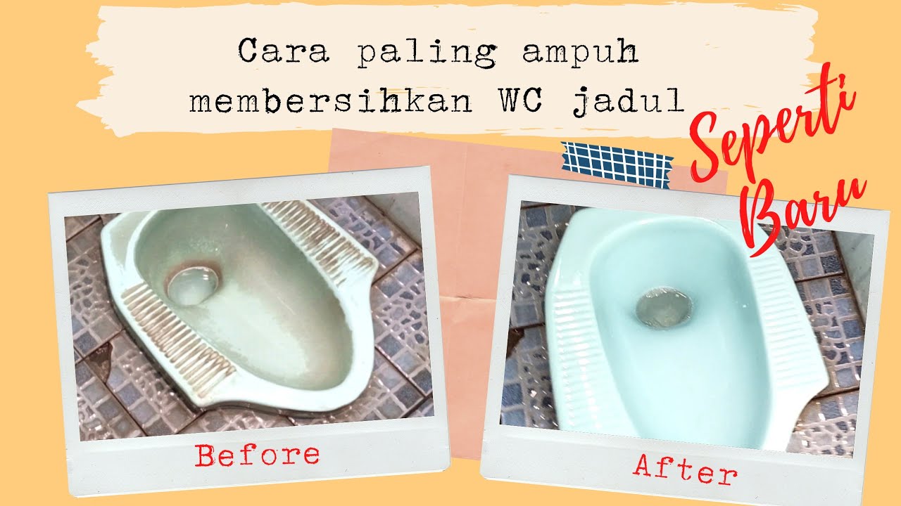 Cara paling ampuh membersihkan wc jongkok berkerak | Tips membersihkan kloset yang berkerak