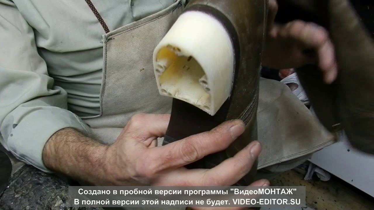 Ремонт обуви. Замена обтяжки на каблуках. Часть 1
