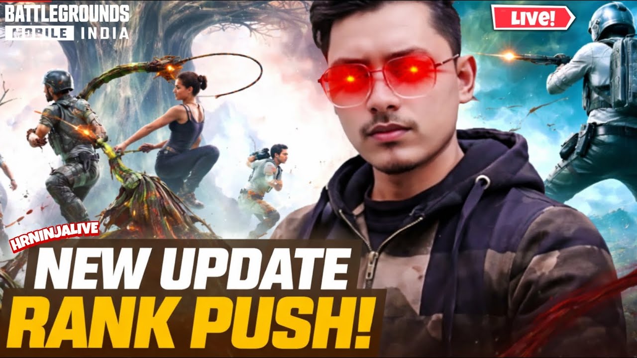 CONQUEROR IN 2 DAYS POSSIBLE? | RANK PUSH OR WHAT | BGMI LIVE|| BOOM BAAM WITH  HrNinjaLive⁩  💥