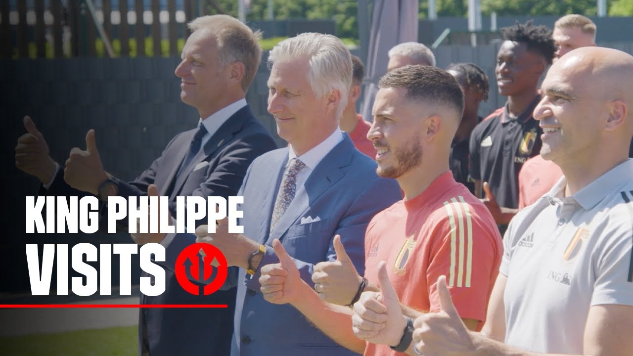 A royal visit for our Devils | #REDDEVILS | EURO2020